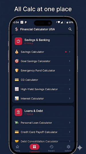 CalcyFinance Financial Calc Screenshot 1