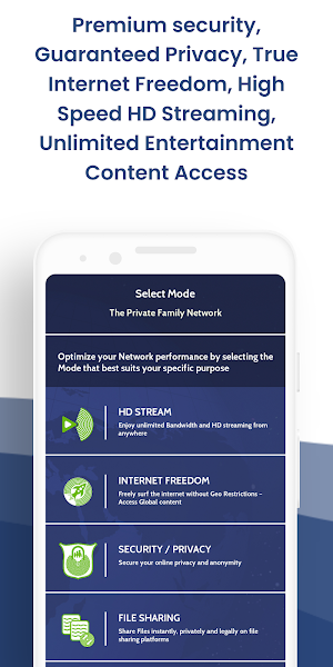 Private Family Network Screenshot 2