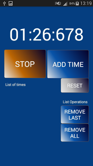 Stopwatch Screenshot 1