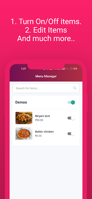 Foodhung - Partner App Screenshot 3