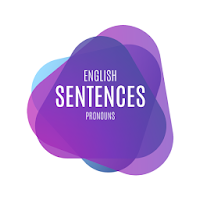 Learning English pronouns in sentences and words
