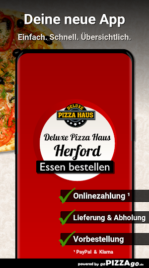 Deluxe Pizza Haus Herford Screenshot 0