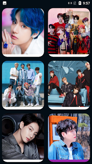 BTS Slide Puzzle Game Screenshot 3