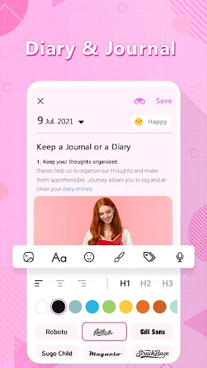 Dinotes - Write Diary & Notes Screenshot 0