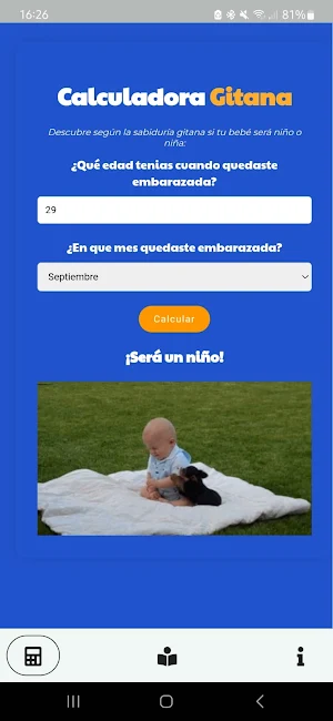 Niño o niña predicción Screenshot 2