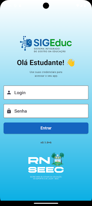 Sigeduc RN Estudantes Screenshot 0