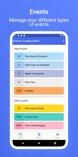 AppyRex Calendar Pro - Schedule, Agenda, Shifts Screenshot 2