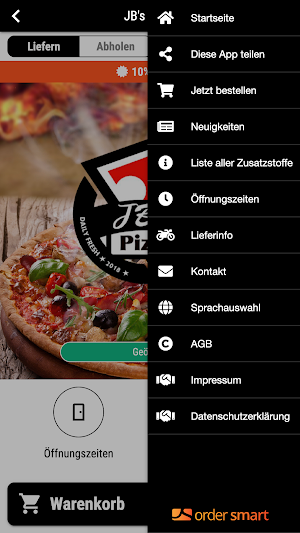 JB’s Pizza Screenshot 2