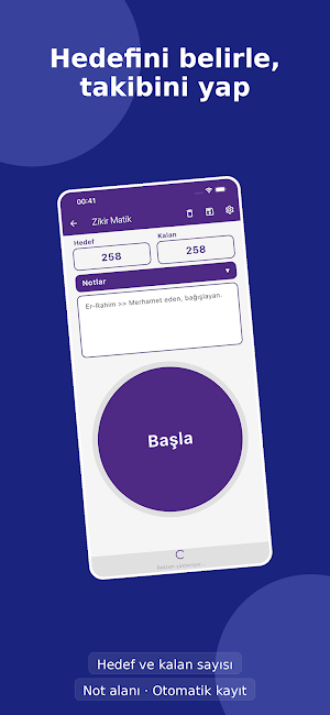 Zikirmatik – Prayer Counter Screenshot 1