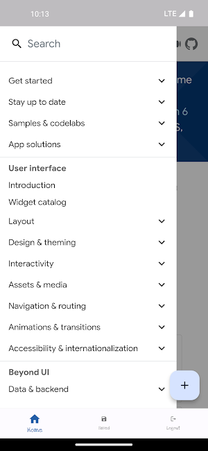 Flutter Docs (Unofficial) Screenshot 1