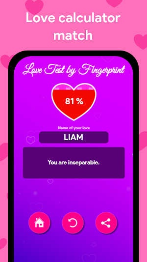 Love Test by Fingerprint Screenshot 1