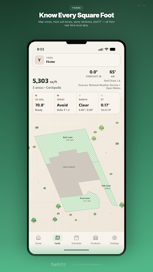 Turf/OS - Yard Care Planner Screenshot 1