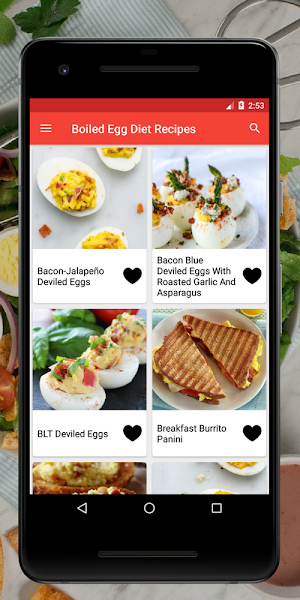 Boiled Egg Diet Recipes: Hard Boiled Eggs Deviled Screenshot 1