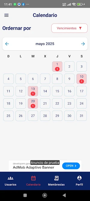 Gym Manager Screenshot 2