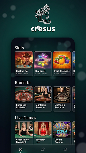 Cresus Casino Screenshot 0