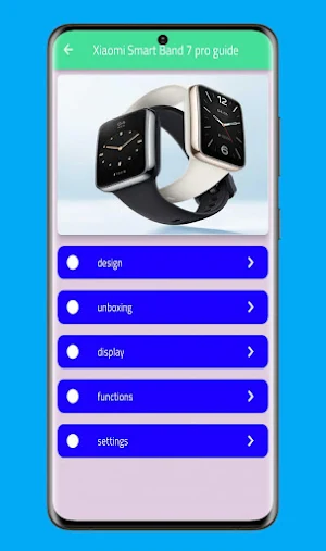 Xiaomi Smart Band 7 pro guide Screenshot 0
