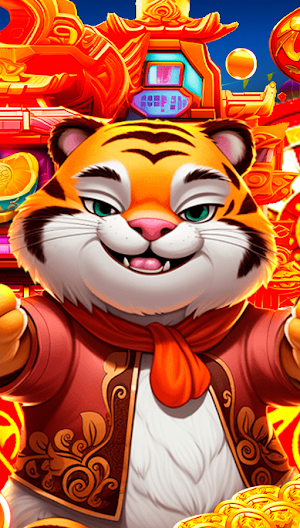Happy Tiger Run - Tiger roar Screenshot 1