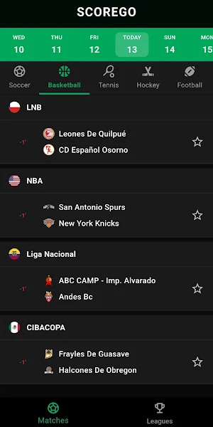ScoreGo - Live Sports Screenshot 3
