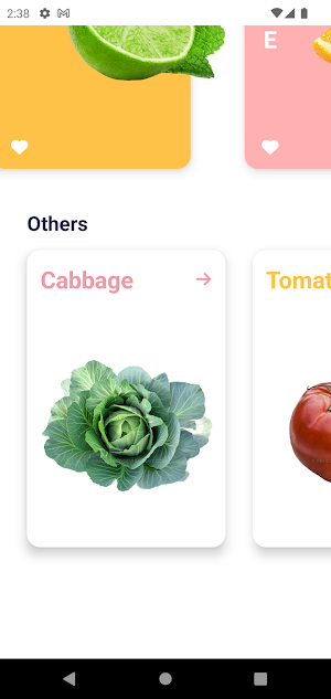 Healthy Eating Screenshot 2