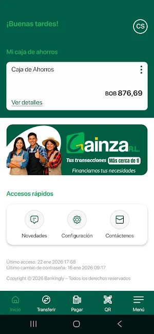 Gainza Digital Screenshot 1