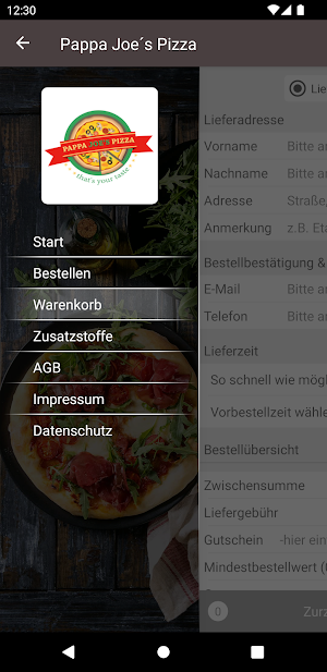 Pappa Joe´s Pizza Screenshot 0