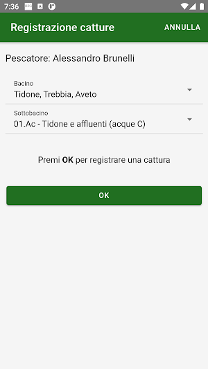 Tesserino Salmonidi ER Screenshot 2