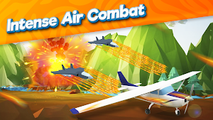 Poly Plane: Fly & Dogfight Screenshot 1