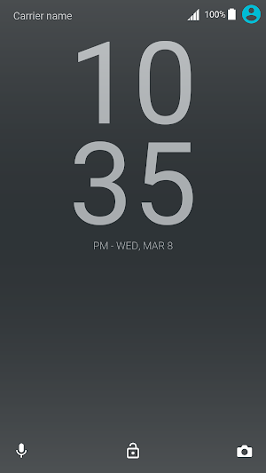 Minimal Material Theme Screenshot 2