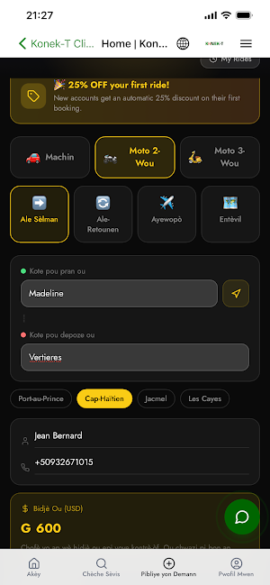 Konek-T Clients Screenshot 1
