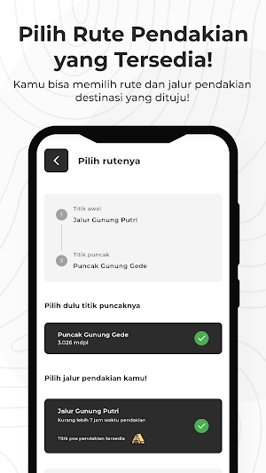 PeakGO Navigation Screenshot 2