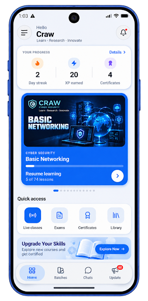 Craw Security: Ethical Hacking Screenshot 0