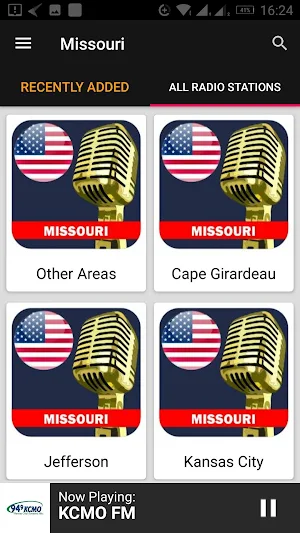 Missouri Radio Stations - USA Screenshot 2
