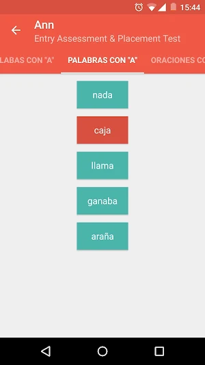 Estrellita Assessment Screenshot 2