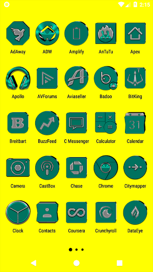Teal Icon Pack Screenshot 1