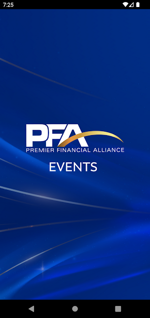 PFA Events Screenshot 0