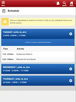 ALDOT Conferences Screenshot 3