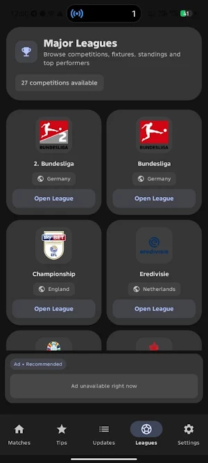 GoalRadar Screenshot 1