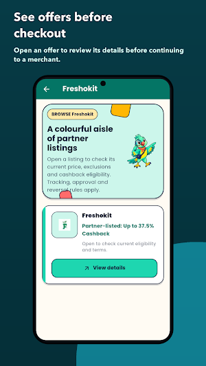 Mintback: Cashback & Coupons Screenshot 2