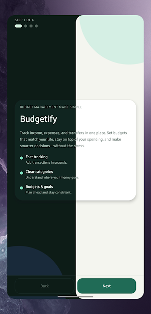 Budgetify Screenshot 0