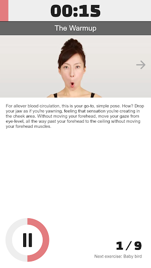 Face Yoga - Facial Exercises To Do At Home Screenshot 3
