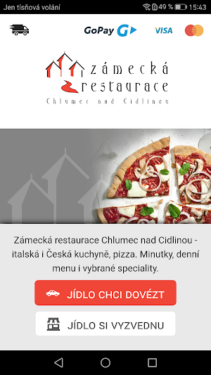Zámecká restaurace Screenshot 0