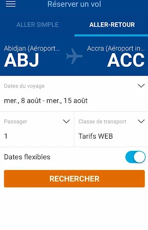 Air Cote d'Ivoire Screenshot 1