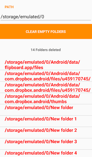 Premium Folder Cleaner - Remove Empty Folders Screenshot 3