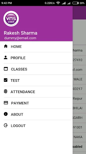 VMS HOME TUITION Screenshot 0