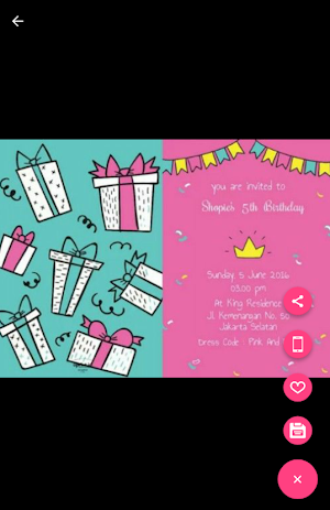 Design A Birthday Invitation Screenshot 3