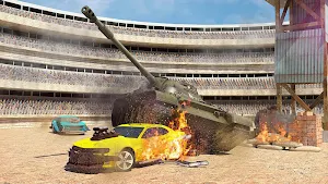 Tank vs. Cars Screenshot 0
