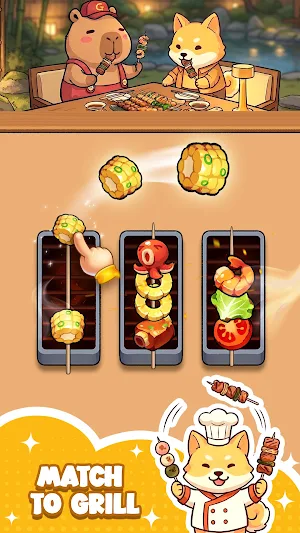 Skewer Sort: Grill Puzzle Screenshot 0
