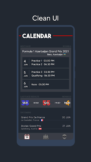 Rawe Ceek: Formula Race Calendar 2021 Screenshot 0