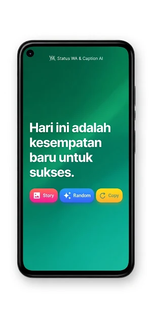 Status WA & Caption AI Screenshot 3