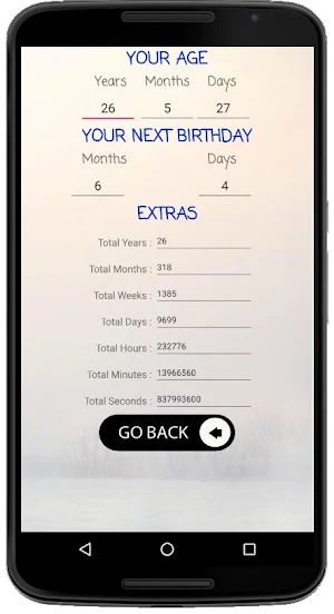 Age Calculator Plus Screenshot 1